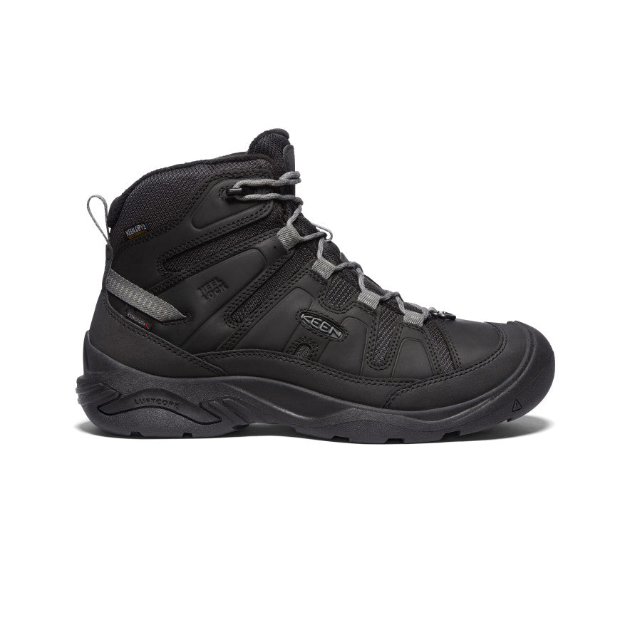 Vīriešu Circadia Polar ūdensnecaurlaidīgie zābaki Black/Steel Grey - Attēls 1