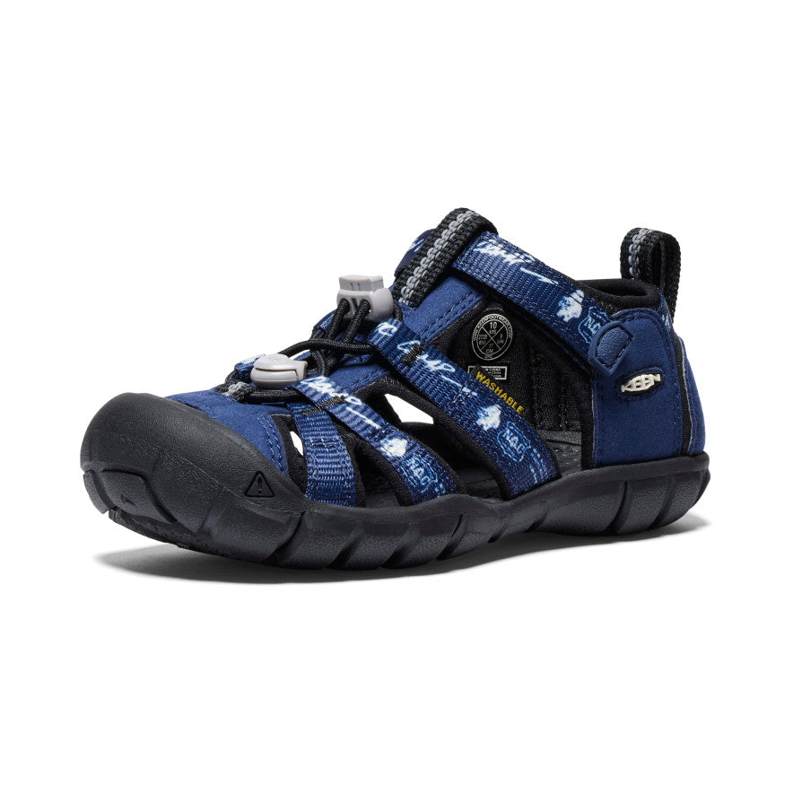 Little Kids' Seacamp II CNX Sandal x NAC Nac Lettering - Image 3
