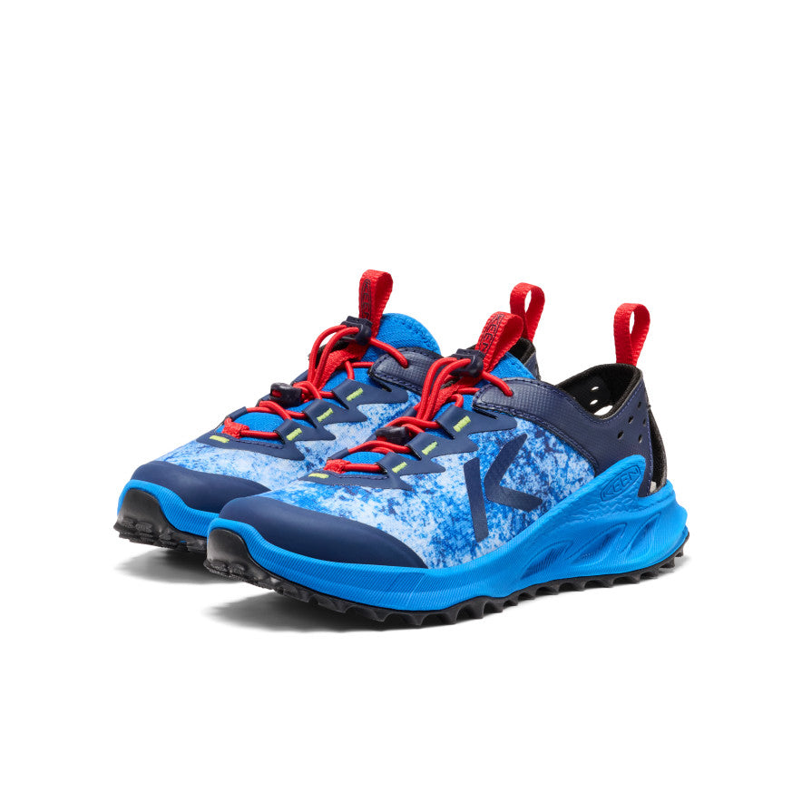 Precious Blue/Racing Red
