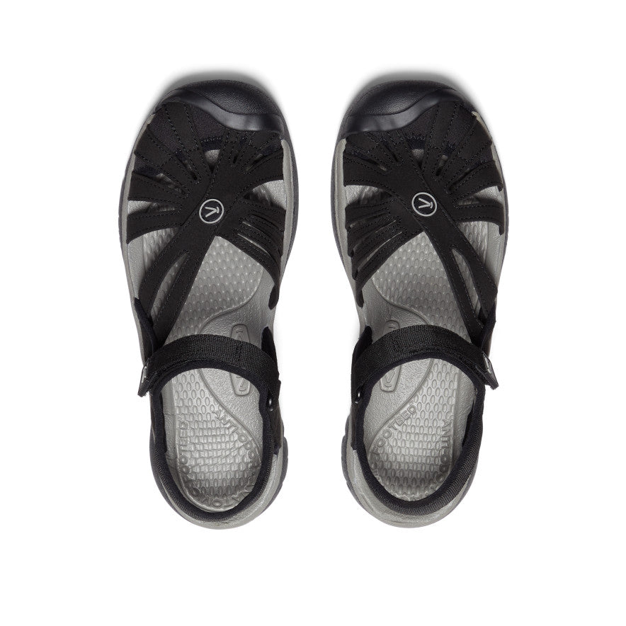 Sieviešu sandaļkurpes "Rose" Black/Neutral Gray