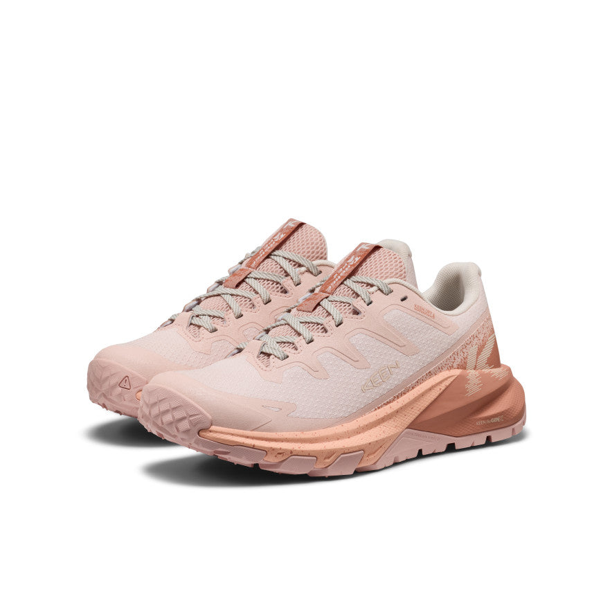 Sieviešu Targhee Apex ūdensnecaurlaidīgi pārgājienu apavi Cameo Rose/Peach Fuzz