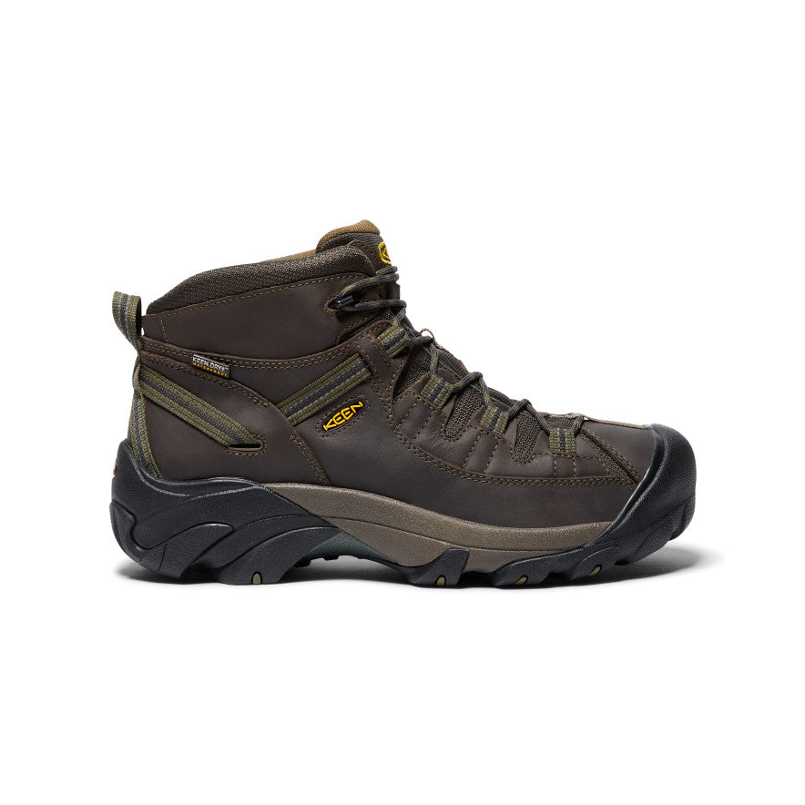 Vīriešu pārgājienu zābaki Targhee II Mid Waterproof Canteen/Dark Olive