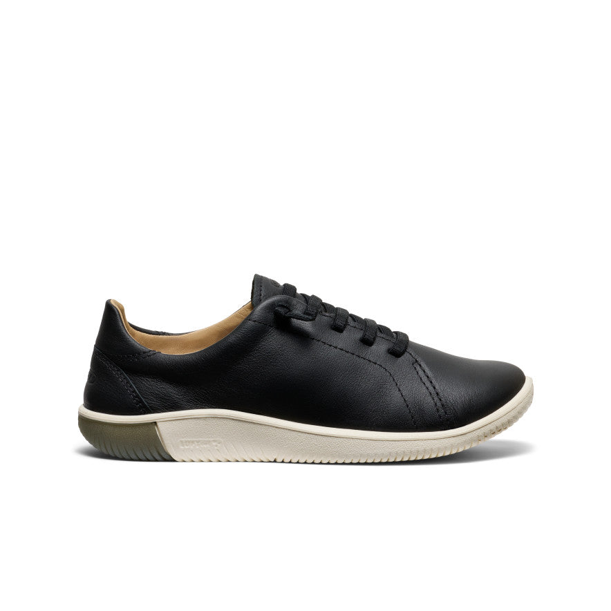Sieviešu KNX ādas sporta kurpes Black/Star White - Attēls 1