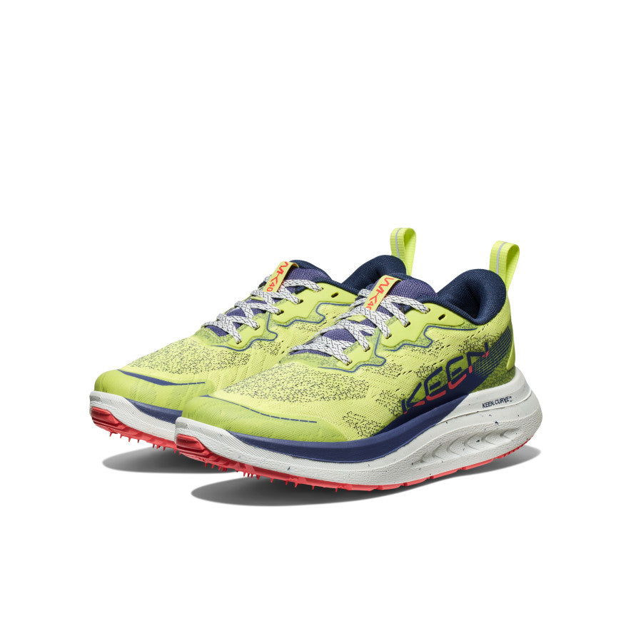 Women's WK400 II Walking Shoe Daiquiri Green/Skipper Blue - Image 2