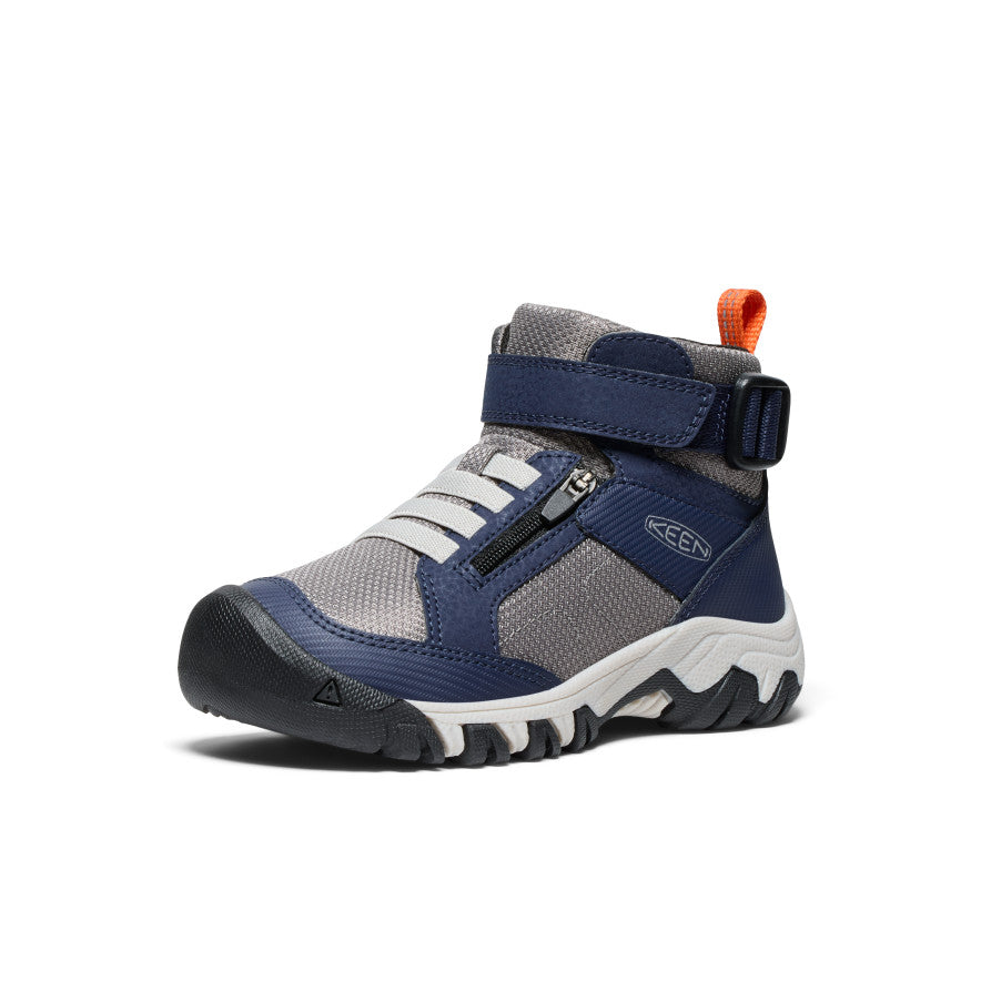 Bērnu pārgājienu zābaks Targhee Boundless Naval Academy/Steel Grey