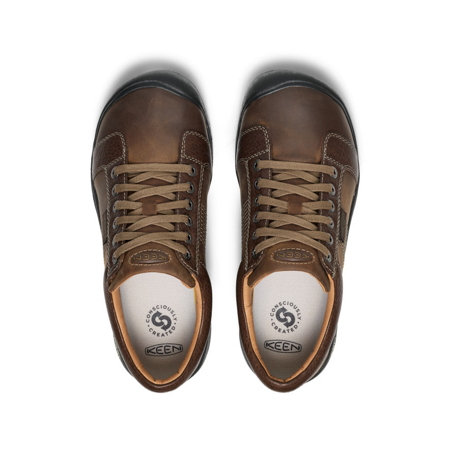 Vīriešu Austin apavi, plati Chocolate Brown - Attēls 4