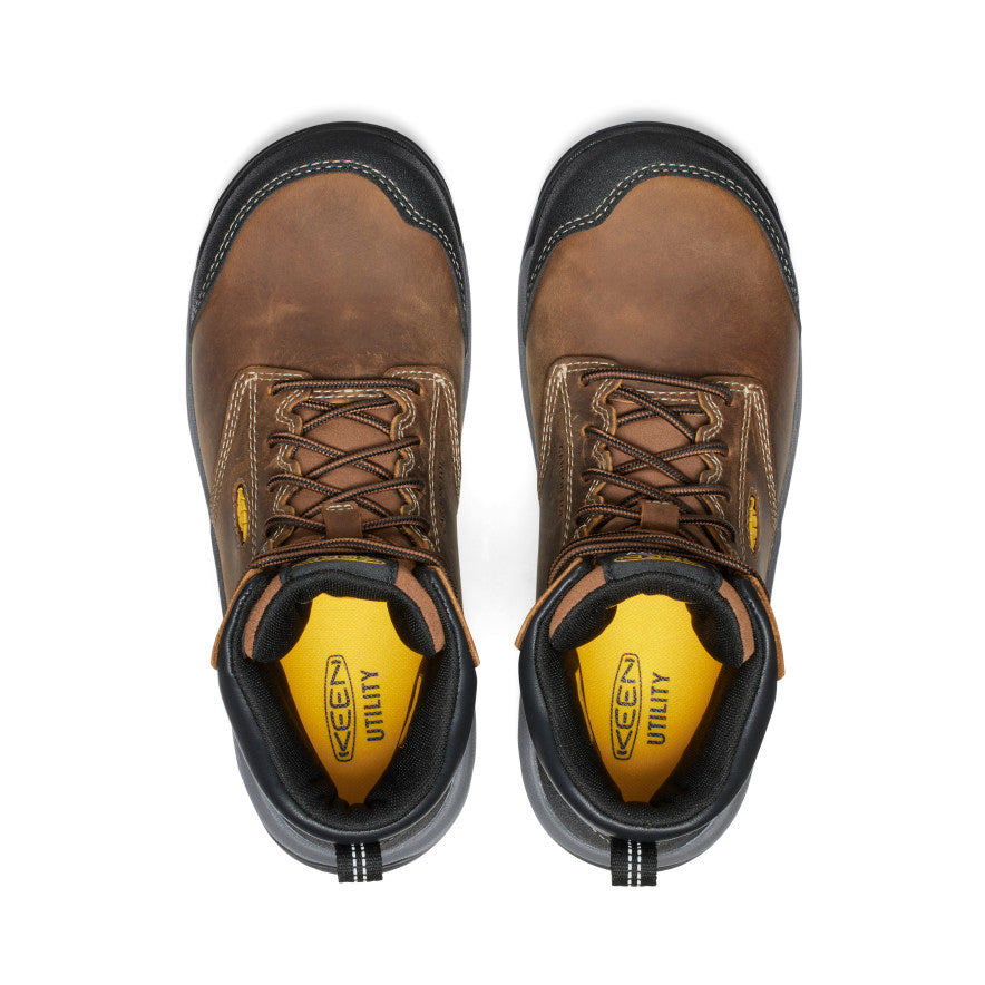 Sieviešu Evanston 6" ESD zābaks (ar oglekļa purngalu) Bison/Black - Attēls 4