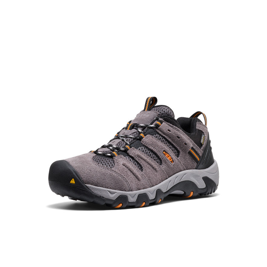 Vīriešu Headout ūdensnecaurlaidīgie pārgājienu apavi Steel Grey/Orange Pepper