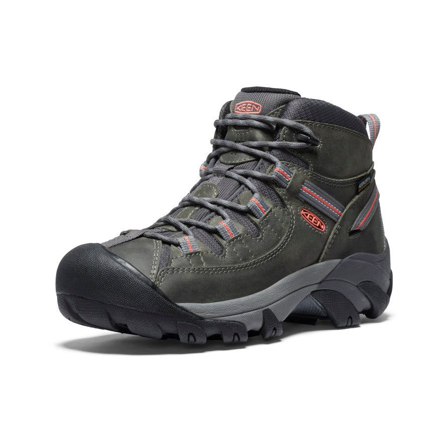 Sieviešu ūdensnecaurlaidīgie pārgājienu apavi Targhee II Mid Steel Grey/Coral
