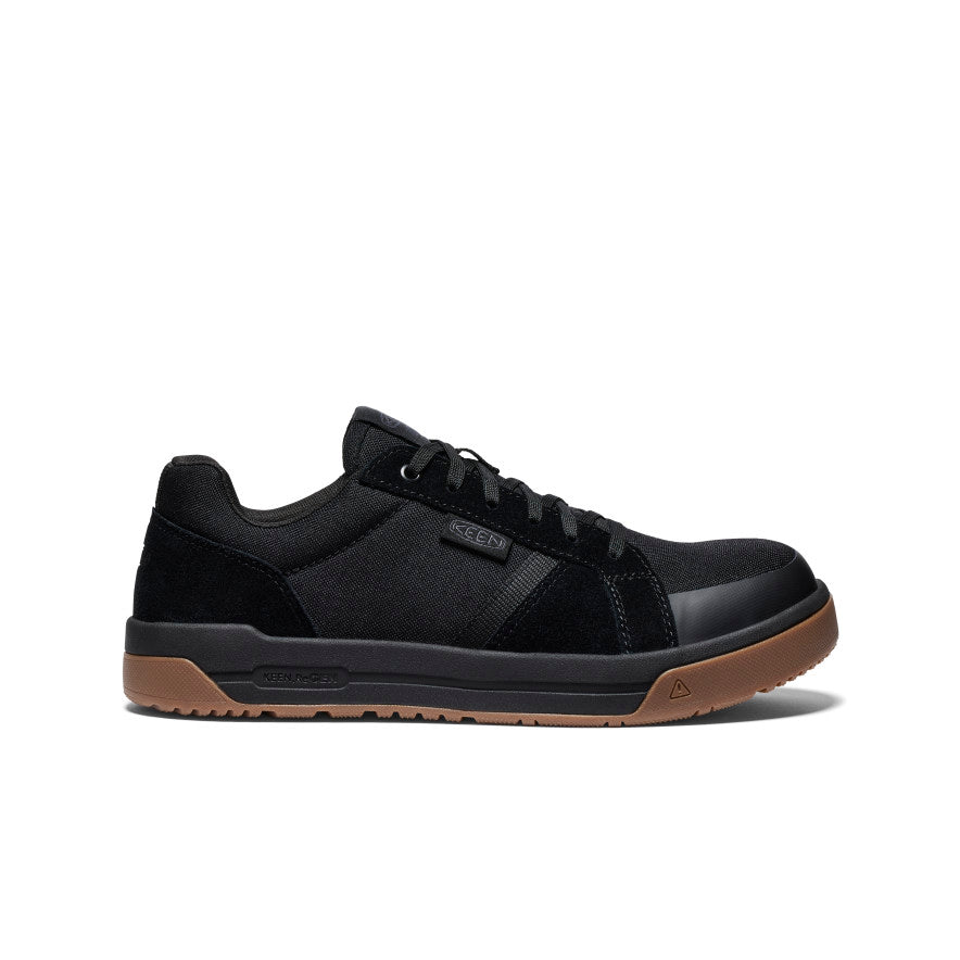 Men's Kenton Work Shoe (Carbon Toe) Black/Gum