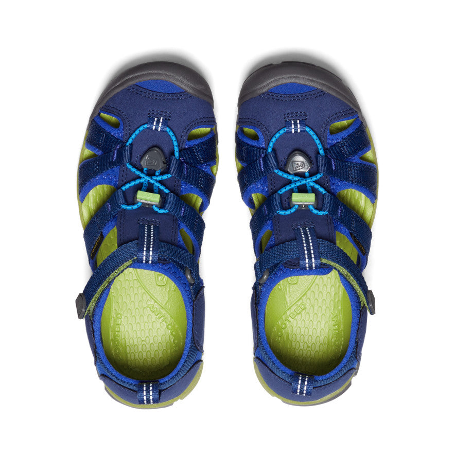 Big Kids' Seacamp II CNX Blue Depths/Chartreuse