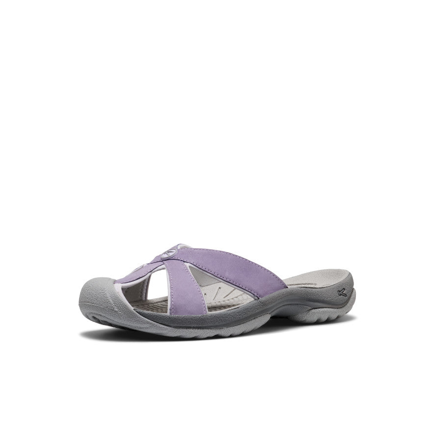 Sieviešu Bali ādas iešļūcenes Purple Haze/Steel Grey