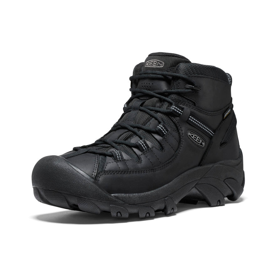 Vīriešu pārgājienu zābaki Targhee II Mid Waterproof Black/Black