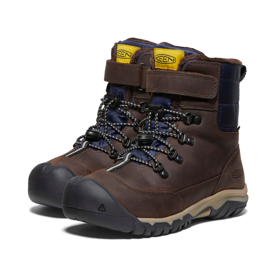 Big Kids' Kanibou Waterproof Winter Boot Java/Naval Academy
