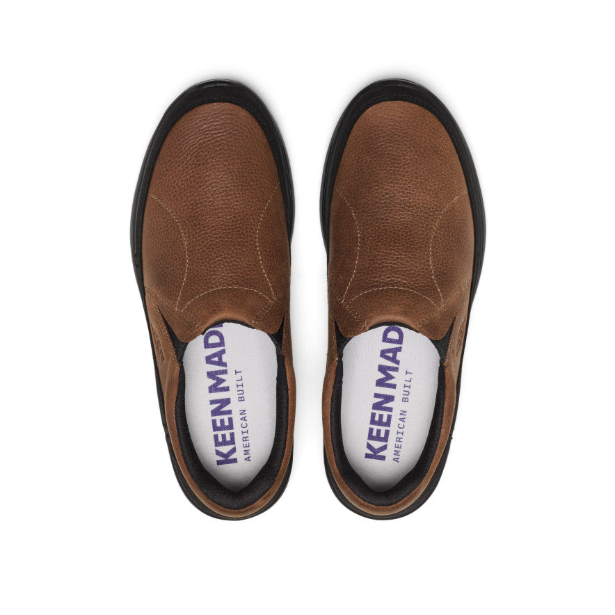 Men's KM2 Leather Slip-On Bison/Black - Image 4