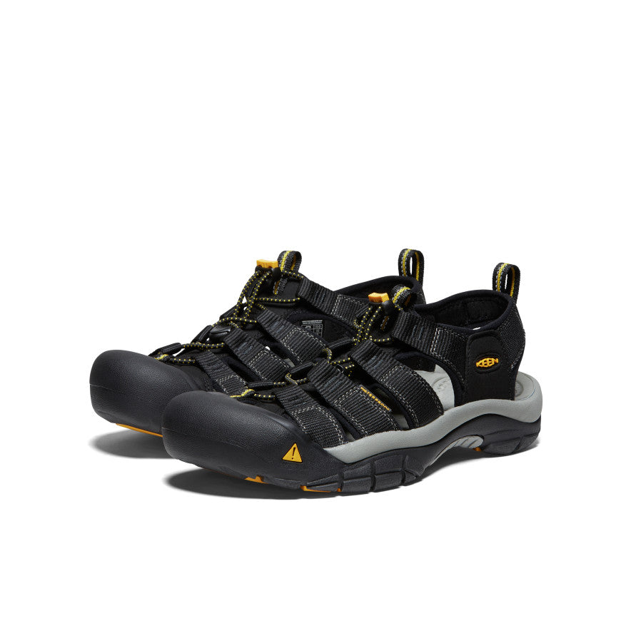 Men's Newport H2 Sandal Wide Black - Image 2
