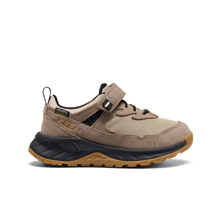 Bērnu ūdensnecaurlaidīgi pārgājienu apavi “Hightrail” Brindle/Oak Buff - Attēls 1
