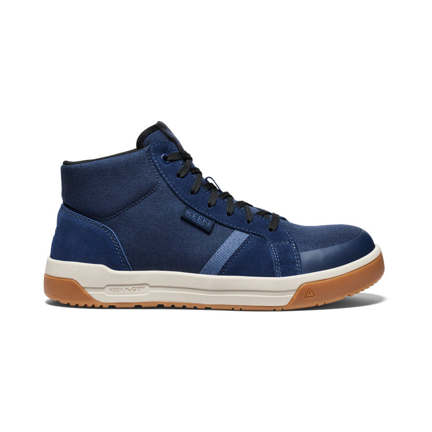 Men's Kenton Mid Work Shoe (Carbon Toe) Naval Academy/Gum