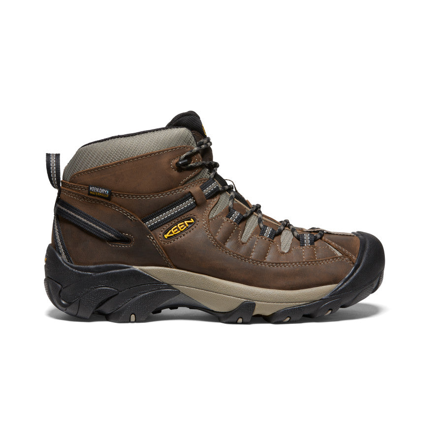 Vīriešu pārgājienu zābaki Targhee II Mid Waterproof Shitake/Brindle