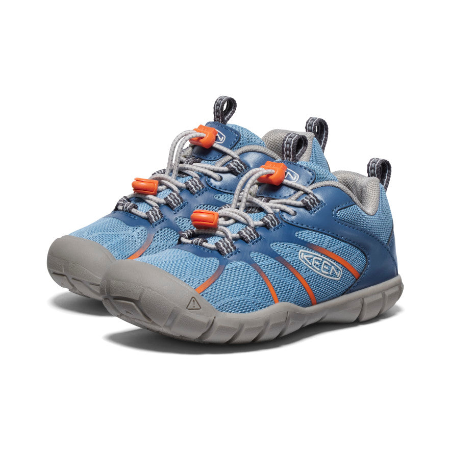 Little Kids' Chandler 2 CNX Sneaker Vintage Indigo/Safety Orange