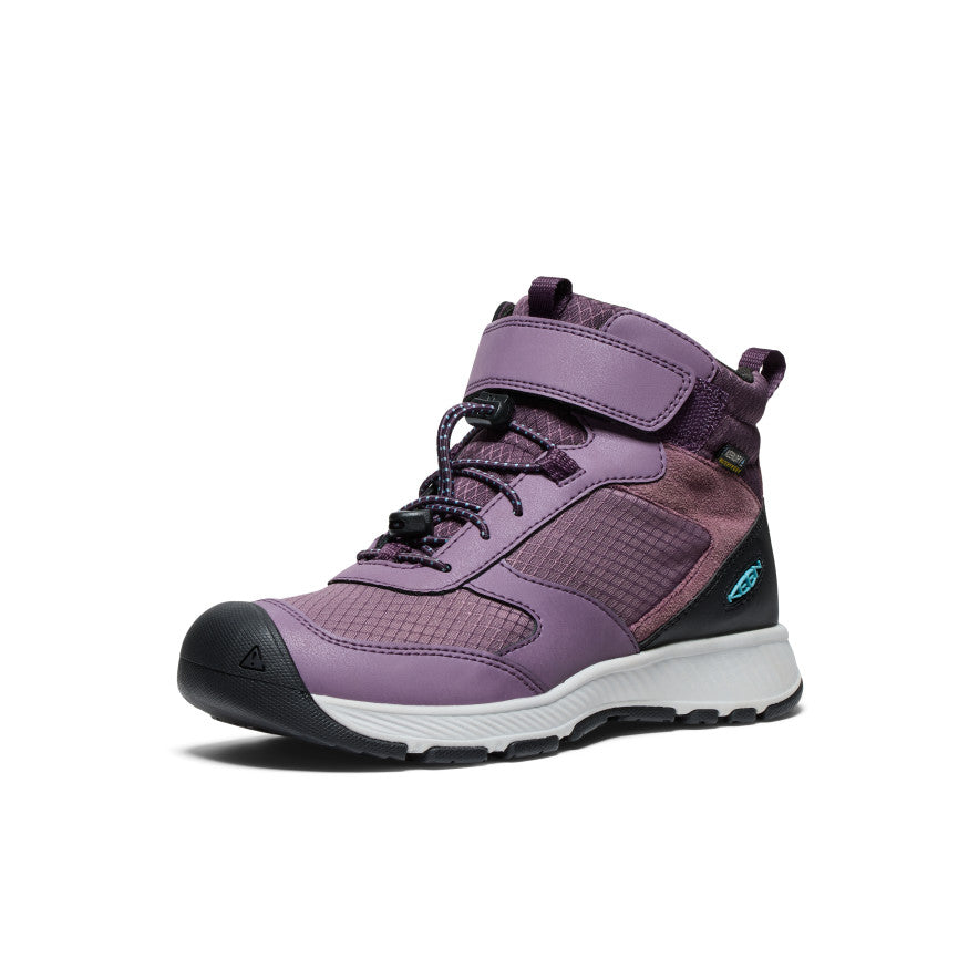 Big Kids' Skua Waterproof Boot Black Plum/Plum Perfect