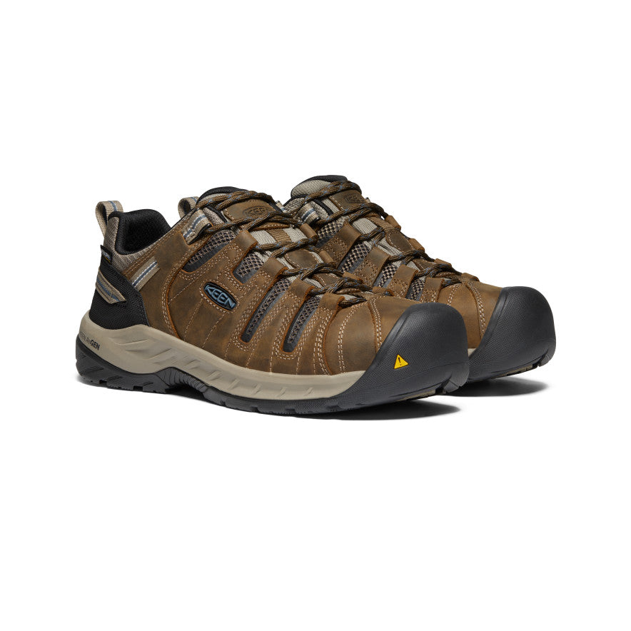 Vīriešu Flint II Waterproof (ar tērauda purngalu) Cascade Brown/Orion Blue - Attēls 2