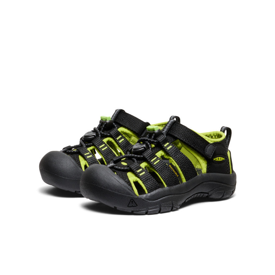 Little Kids' Newport H2 Black/Lime Green