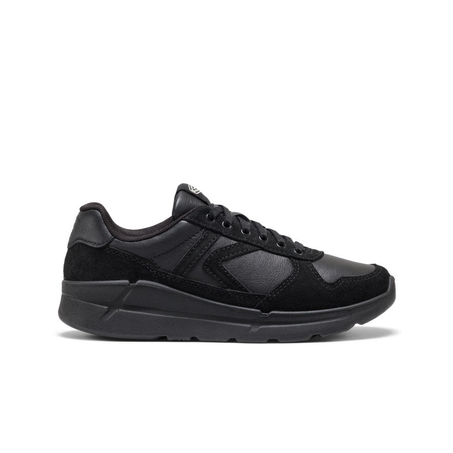 Sieviešu KM2 ādas sporta bikses Black/Black - Attēls 1