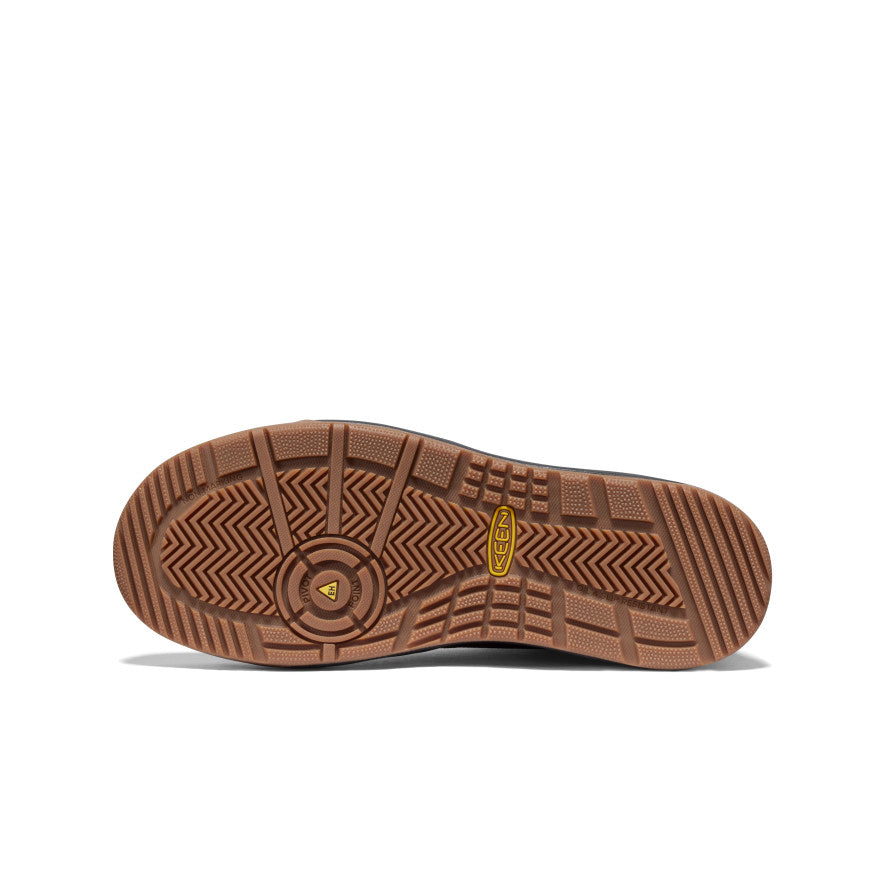 Men's Kenton Mid Work Shoe (Carbon Toe) Black/Gum - Image 6