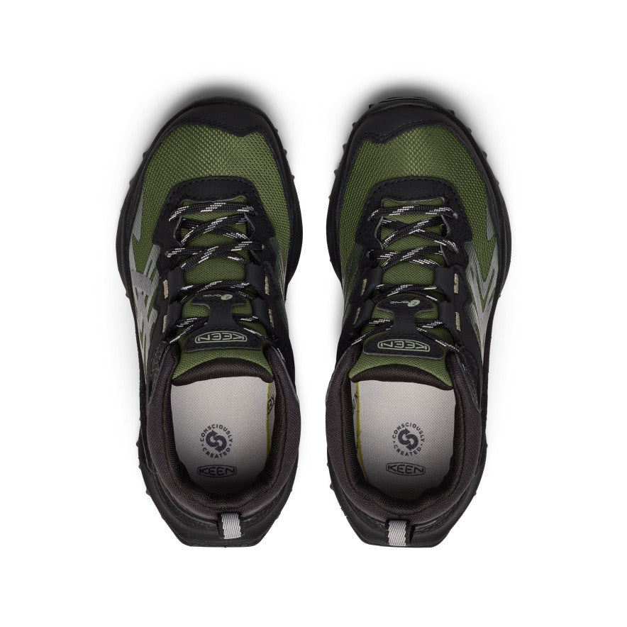 Lielo bērnu ūdensnecaurlaidīgie zābaki Zionic Black/Bronze Green - Attēls 4