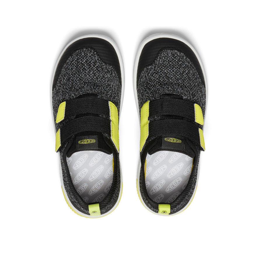 Big Kids' KNX Knit Double Strap Black/Evening Primrose