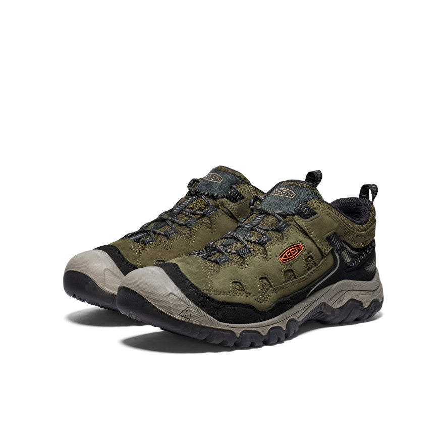 Vīriešu pārgājienu apavi “Targhee IV Vented” Dark Olive/Gold Flame