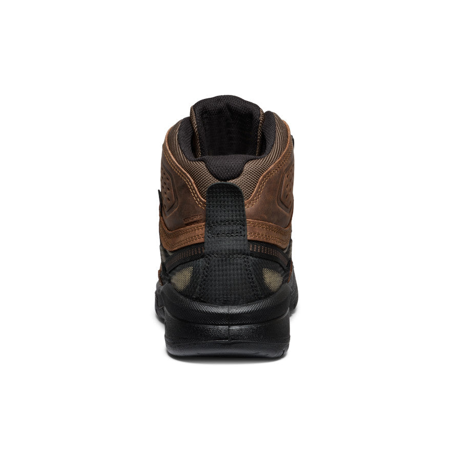Men's Targhee IV Waterproof Work Boot (Carbon Toe) Dark Earth/Black - Image 5