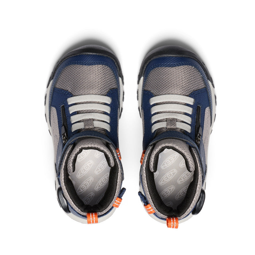 Bērnu pārgājienu zābaks Targhee Boundless Naval Academy/Steel Grey