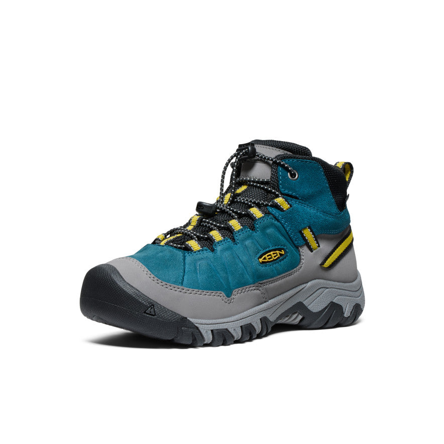 Lielo bērnu ūdensnecaurlaidīgie pārgājienu zābaki Targhee IV Legion Blue/Antique Moss - Attēls 3