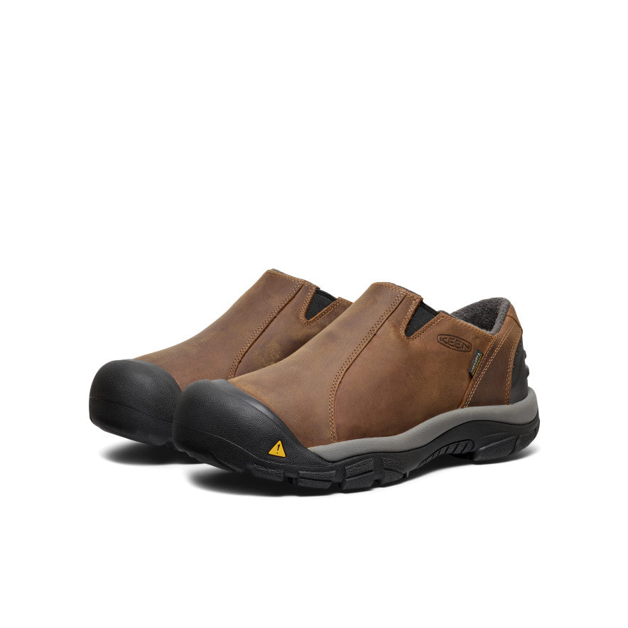 Vīriešu Brixen ūdensnecaurlaidīgie apavi (platie) Slate Black/Madder Brown - Attēls 2