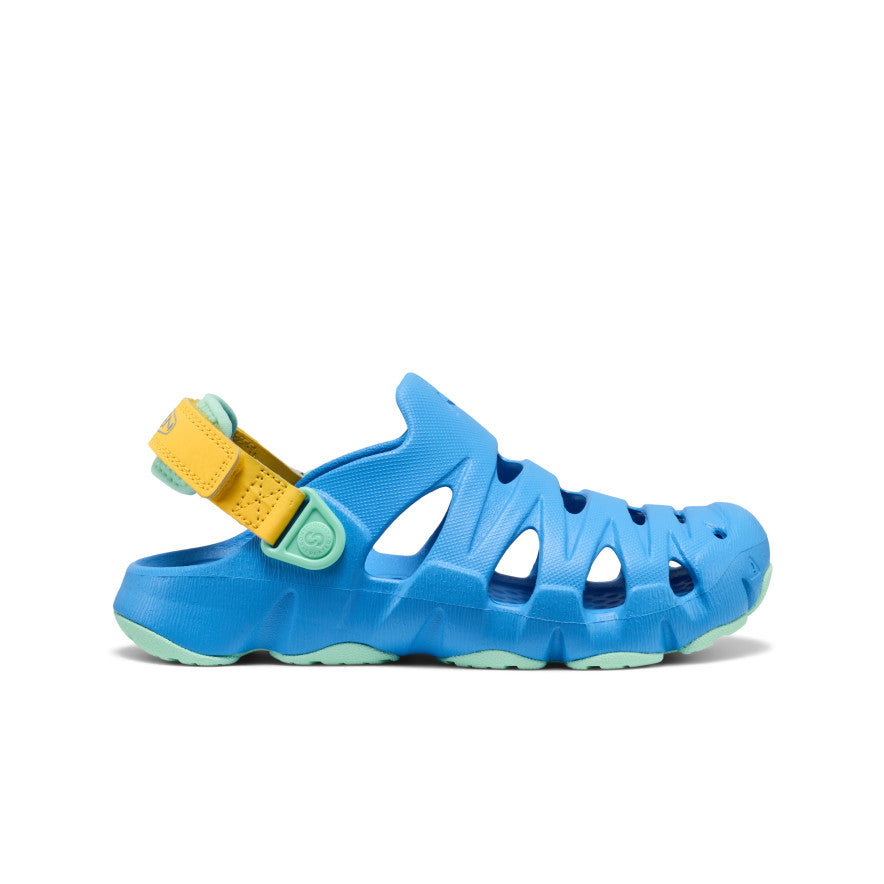 Big Kids' HyperFLT Clog Azure Blue/Daffodil - Image 1