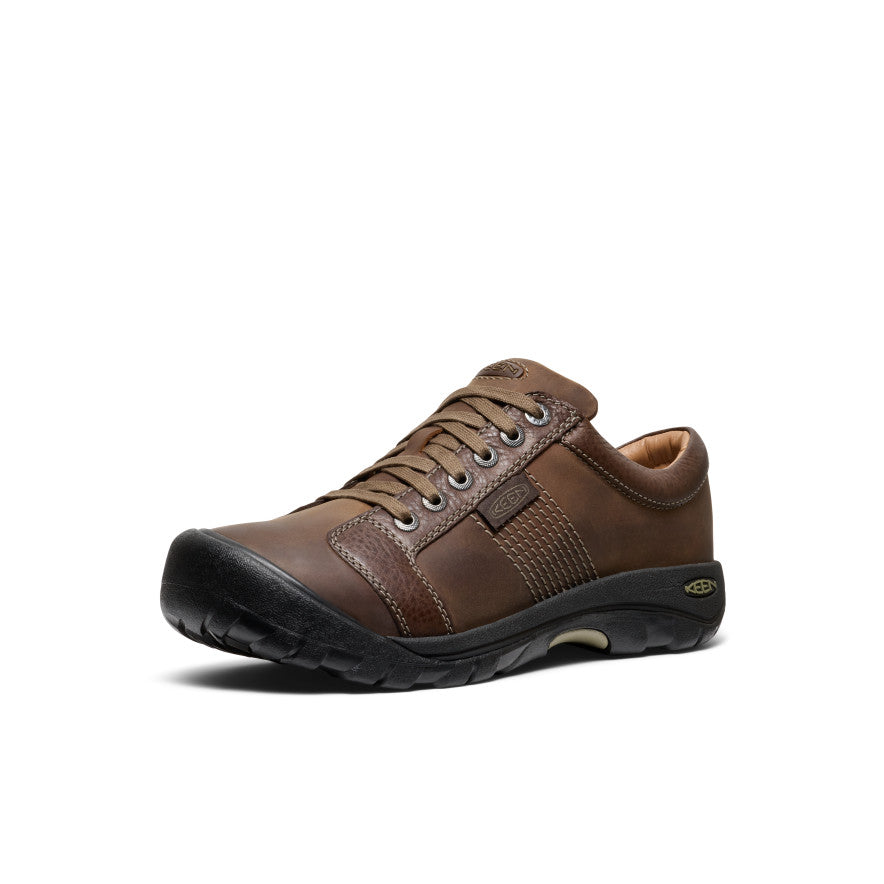 Vīriešu Austin apavi, plati Chocolate Brown - Attēls 3