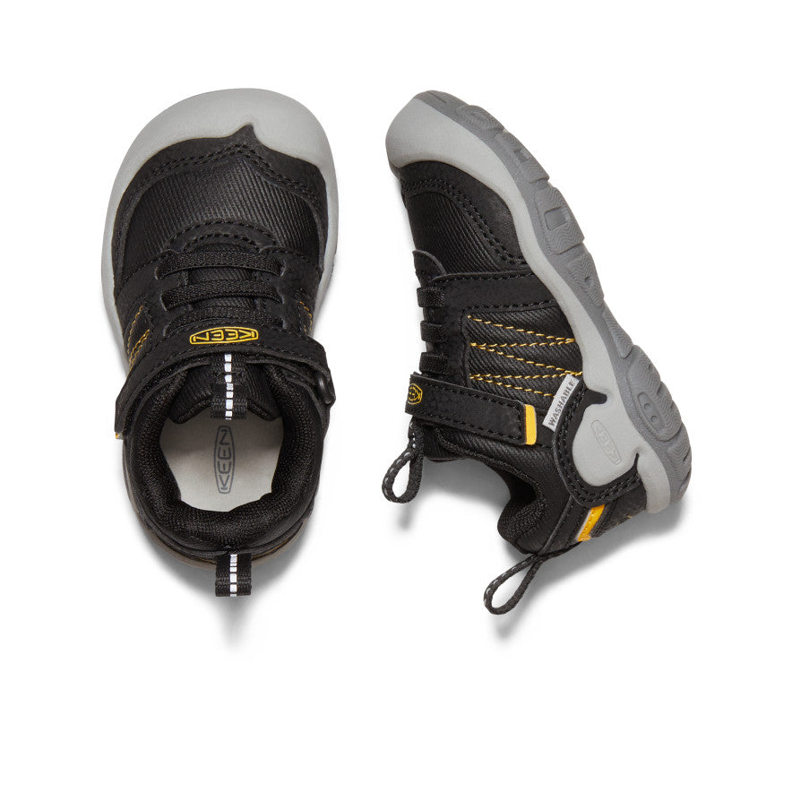 Toddlers' Knotch Peak Sneaker Black/Keen Yellow - Image 4