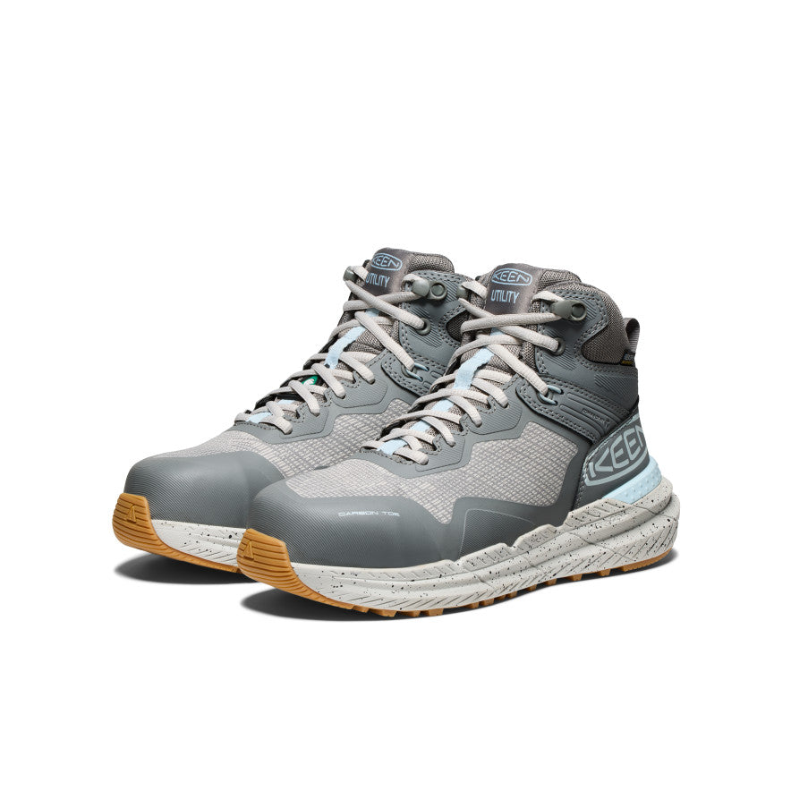 Sieviešu CSA Synchro ūdensizturīgi darba zābaki (ar oglekļa purngalu) Steel Grey/Gum - Attēls 2