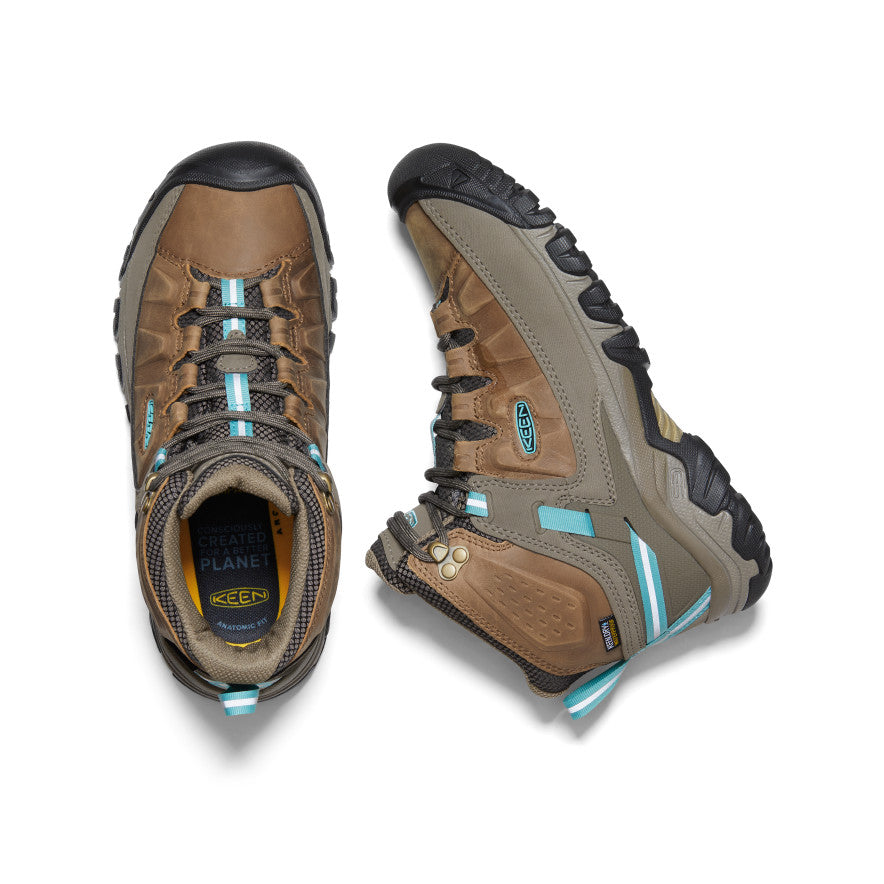 Women's Targhee III Waterproof Mid Toasted Coconut/Porcelain - Image 4