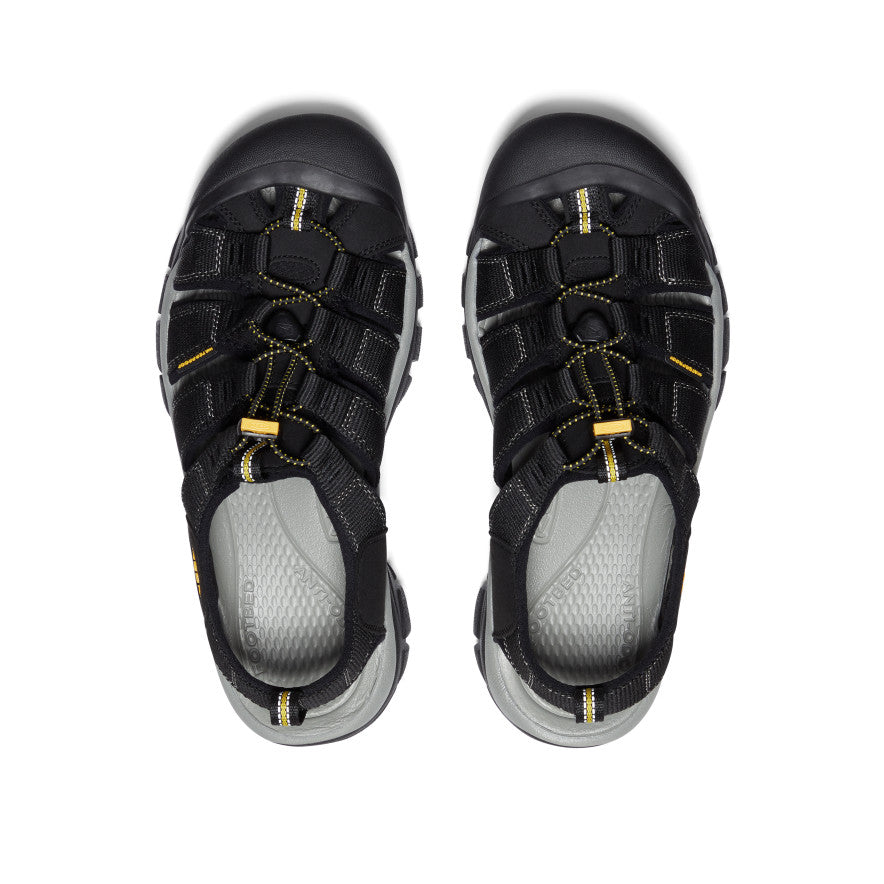 Men's Newport H2 Sandal Wide Black - Image 4