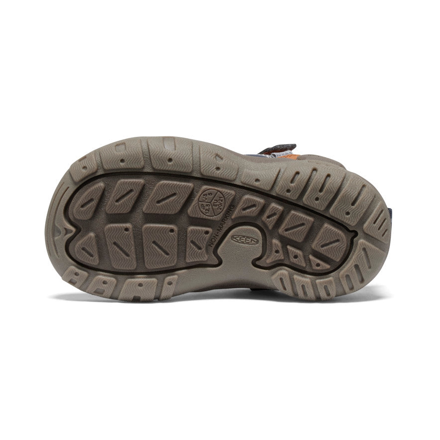 Toddlers' Knotch Peak Sneaker KEEN Maple/Sky Captain
