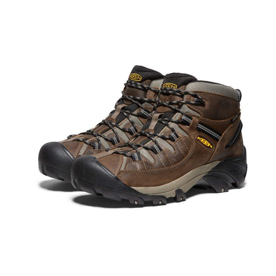 Vīriešu pārgājienu zābaki Targhee II Mid Waterproof Shitake/Brindle
