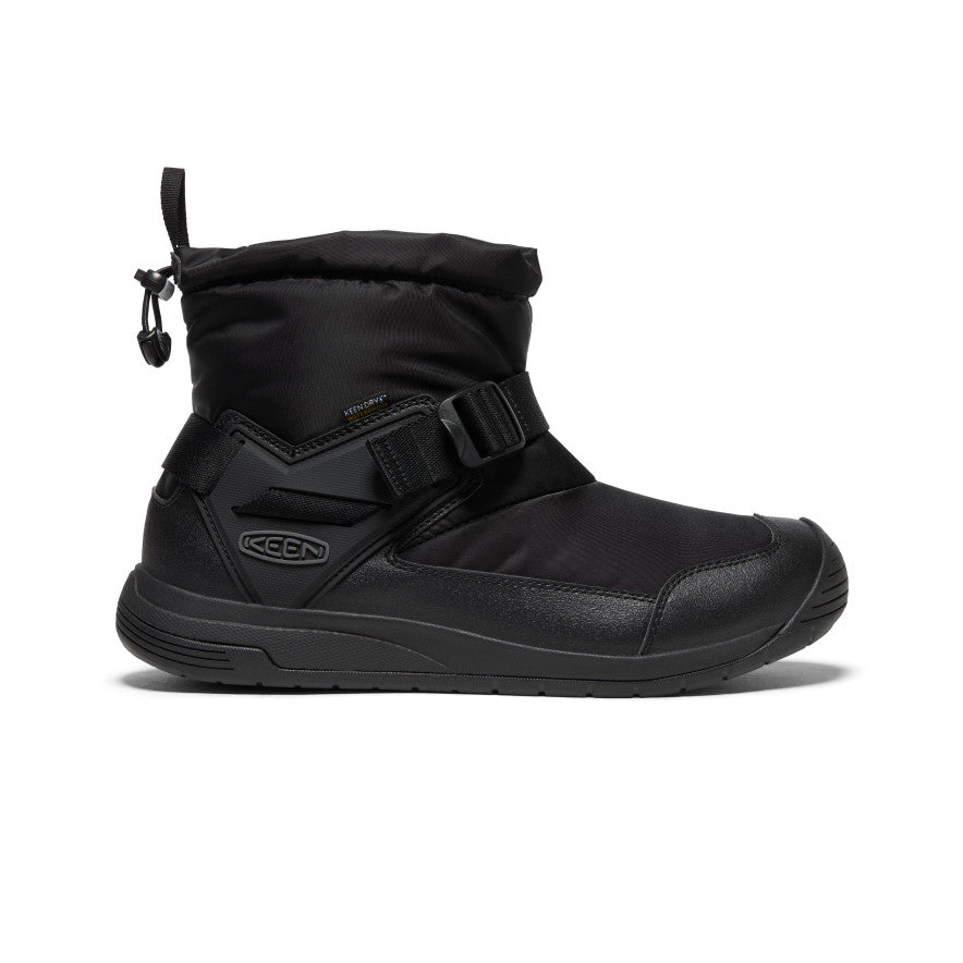 Vīriešu ūdensdrošie uzvelkamie zābaki “Hoodromeo” Black/Black - Attēls 1