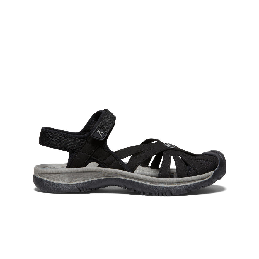 Sieviešu sandaļkurpes "Rose" Black/Neutral Gray