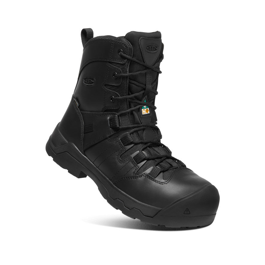 Vīriešu CSA Oshawa+ 8" ūdensnecaurlaidīgie zābaki (ar oglekļa purngalu) Black/Black - Attēls 3