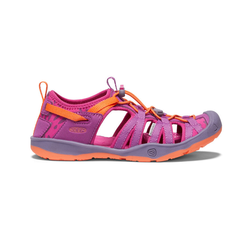 Big Kids' Moxie Sandal Purple Wine/Nasturtium - Image 1