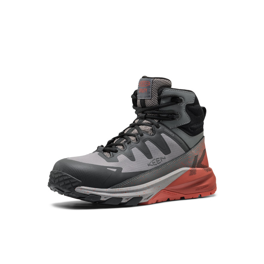 Vīriešu ūdensdrošie darba zābaki Targhee Blur (ar oglekļa šķiedras purngalu) Steel Grey/Black