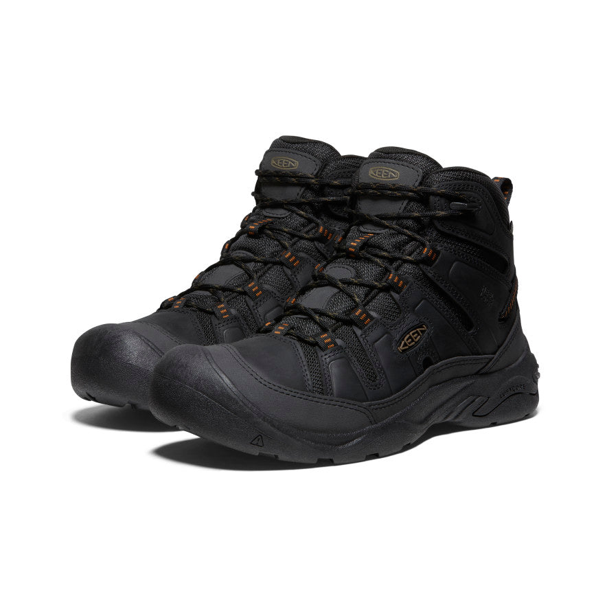 Men's Circadia Waterproof Boot Black/Curry - Image 2
